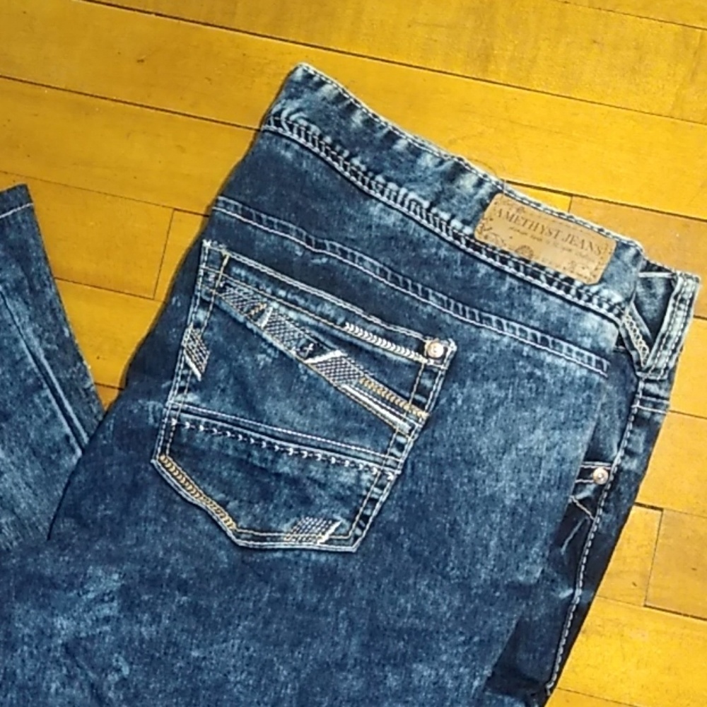 Stylish Distressed { Amethyst } Jeans